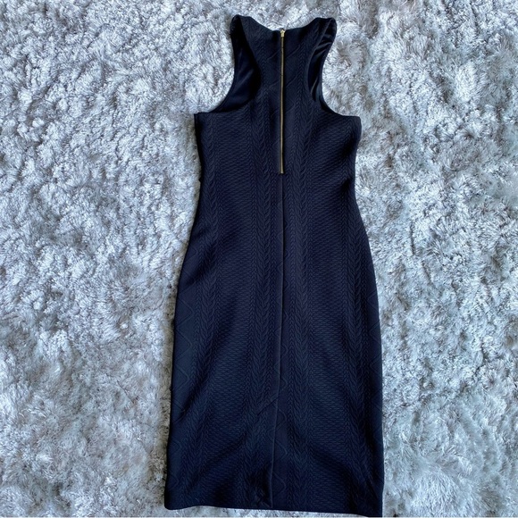 Express Black Racerback Midi Dress Size 2 NWT - Picture 7 of 9